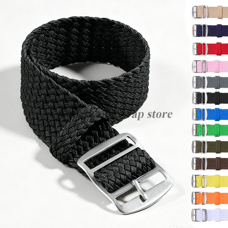 Perlon Strap Woven - 高品質ナイロンストラップペロン時計バンド用 14 ミリメートル 16 ミリメートル 18