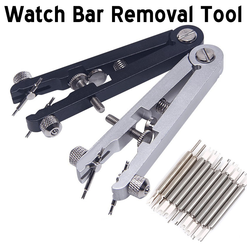 Spring Bar Tool Set - V字型スプリングバープライヤー時計修理ツールスプリングピンピンセット時計バンドストラップピンリムーバー