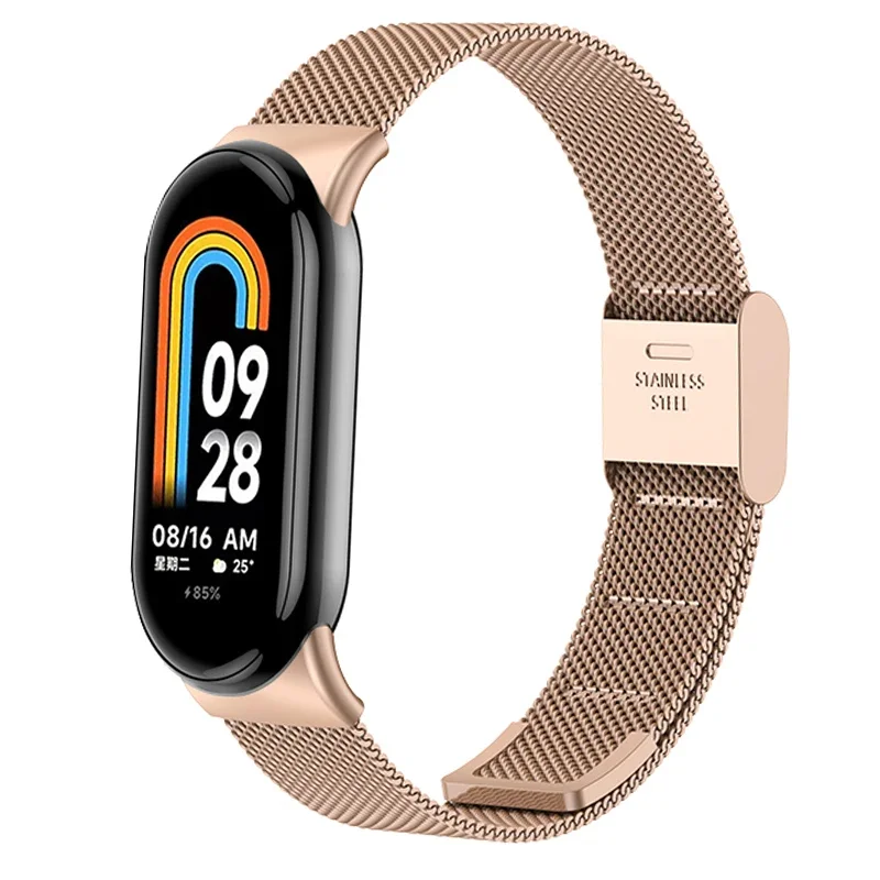 メタルメッシュステンレス鋼ストラップ Xiaomi Mi B - Mesh Strap Metal のレビューと価格