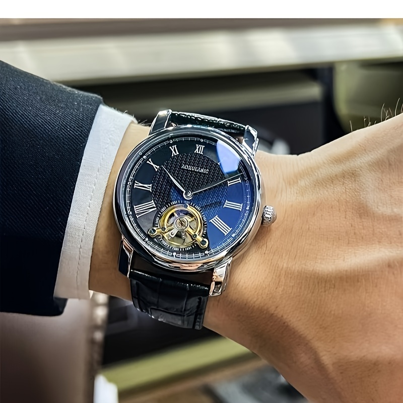 高級メンズ自動巻き機械式腕時計 - スタイリッシュな中空デザ - Seiko Watch Presage のレビューと価格
