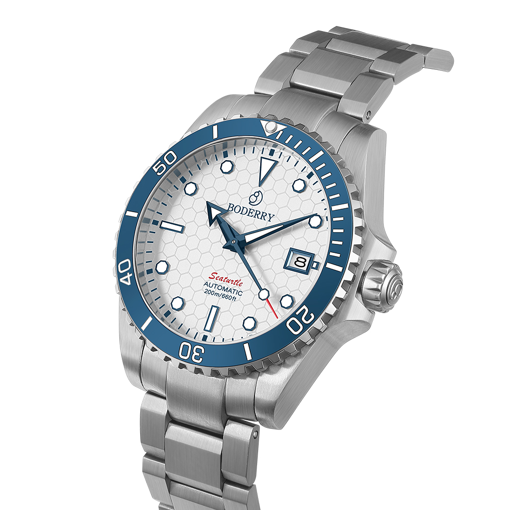Boderry チタンダイバーウォッチ自動機械式腕時計メンズ - Seiko Watch Prospex のレビューと価格