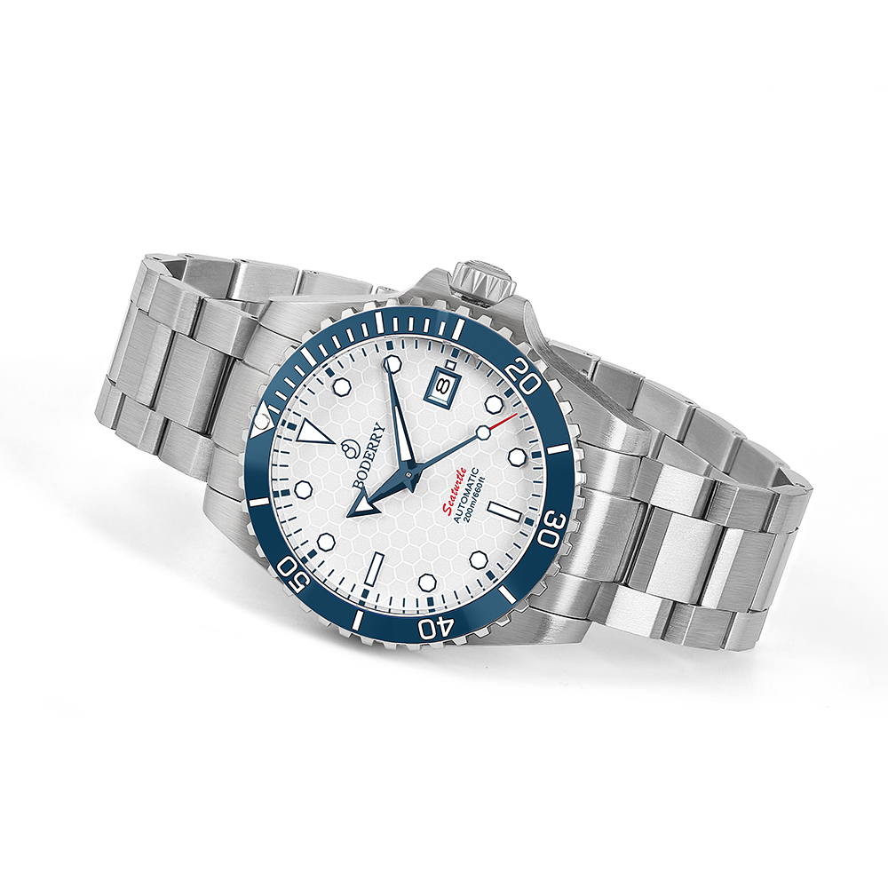 Boderry チタンダイバーウォッチ自動機械式腕時計メンズ - Seiko Watch Prospex のレビューと価格