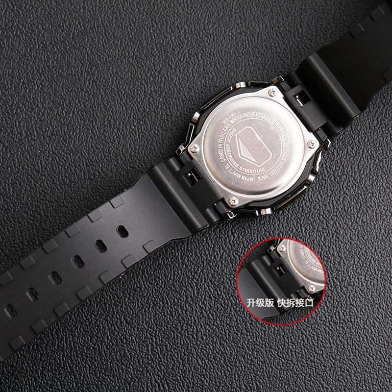 防水性と耐久性のあるメンズスポーツラバーウォッチストラップ、 - Casio Watch G-Shock Ga-2100 のレビューと価格