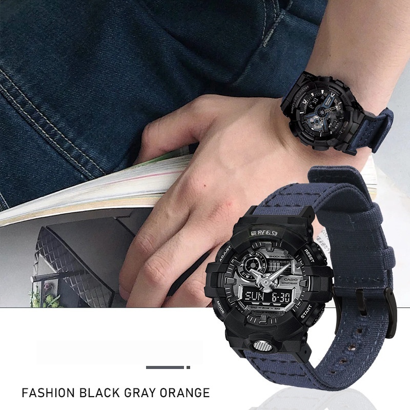 ナイロンストラップカシオ 16 ミリメートル時計 G-SHO - Casio Watch G-Shock Dw-5600 のレビューと価格
