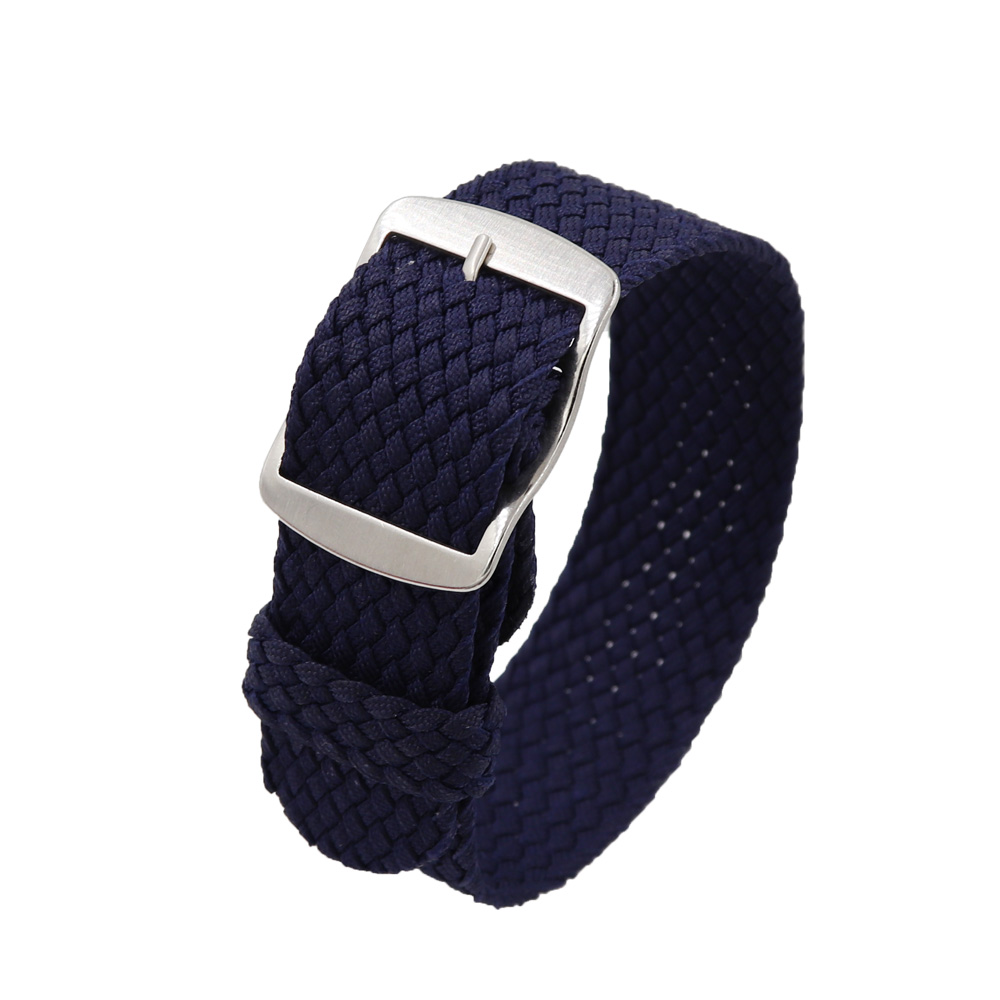 時計バンド18 20 22ミリメートルペルロンナイロン交換ヴ - Perlon Strap Woven のレビューと価格