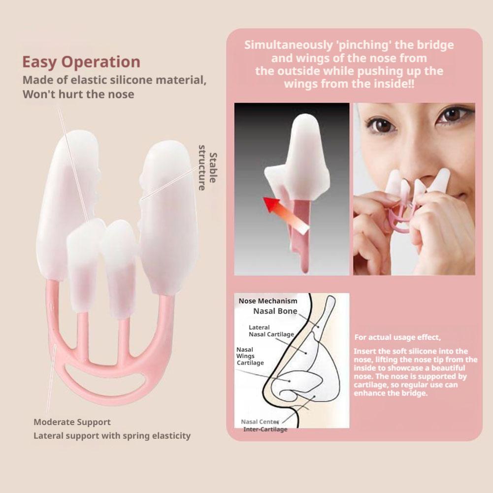 1/2/3個入り 痛みのない鼻筋矯正器 男女兼用、幅広で曲が - Curved Spring Bar のレビューと価格