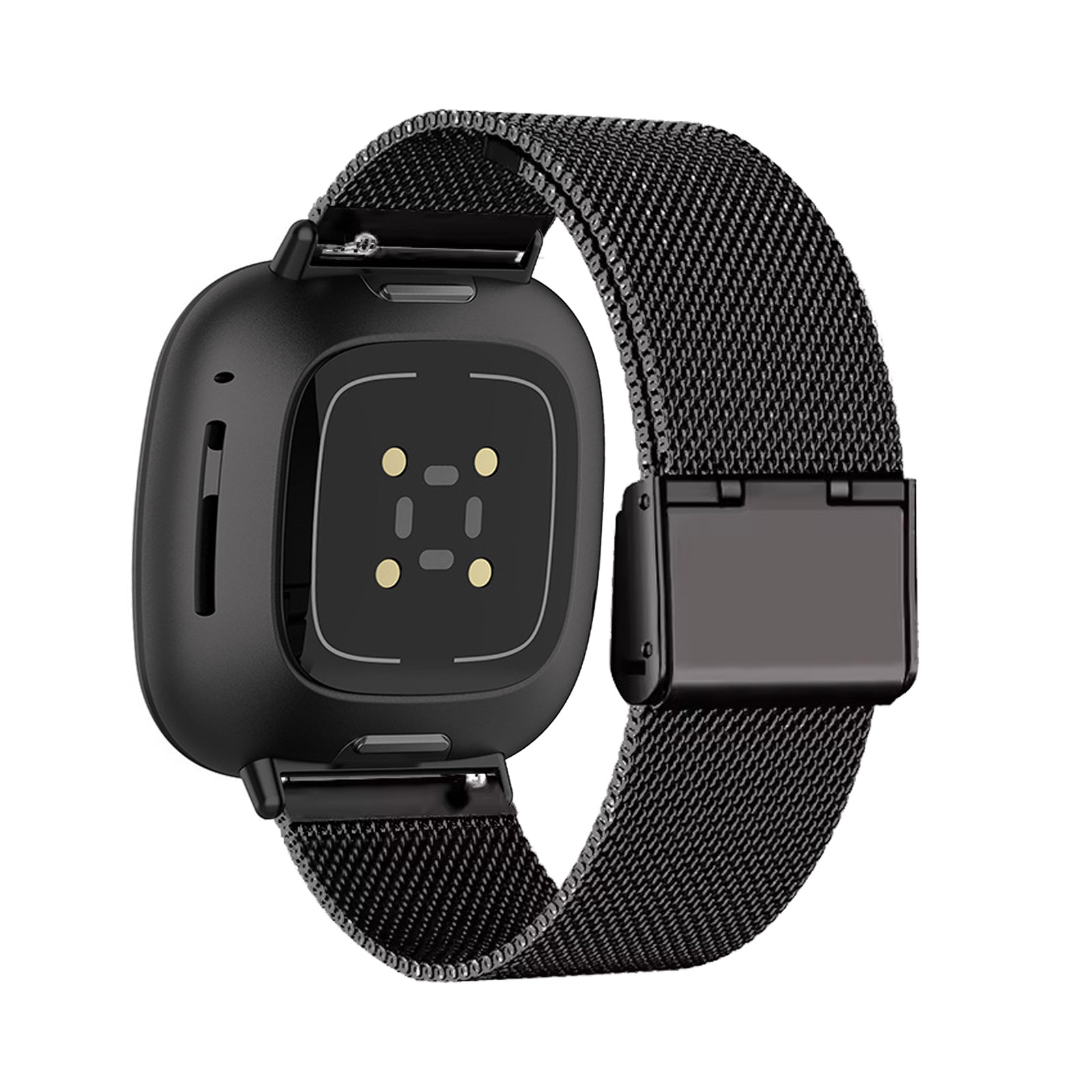 Fitbit Versa 4/Versa 3/Sense/S - Mesh Strap Metal のレビューと価格