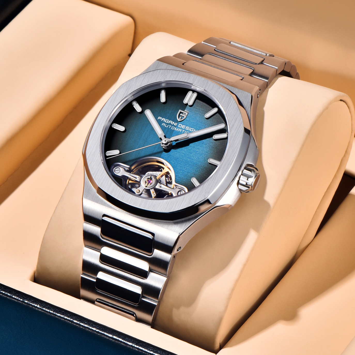 パガーニデザイン 新型機械式中空トゥールビヨン メンズ腕時計 - Rolex Watch Datejust のレビューと価格