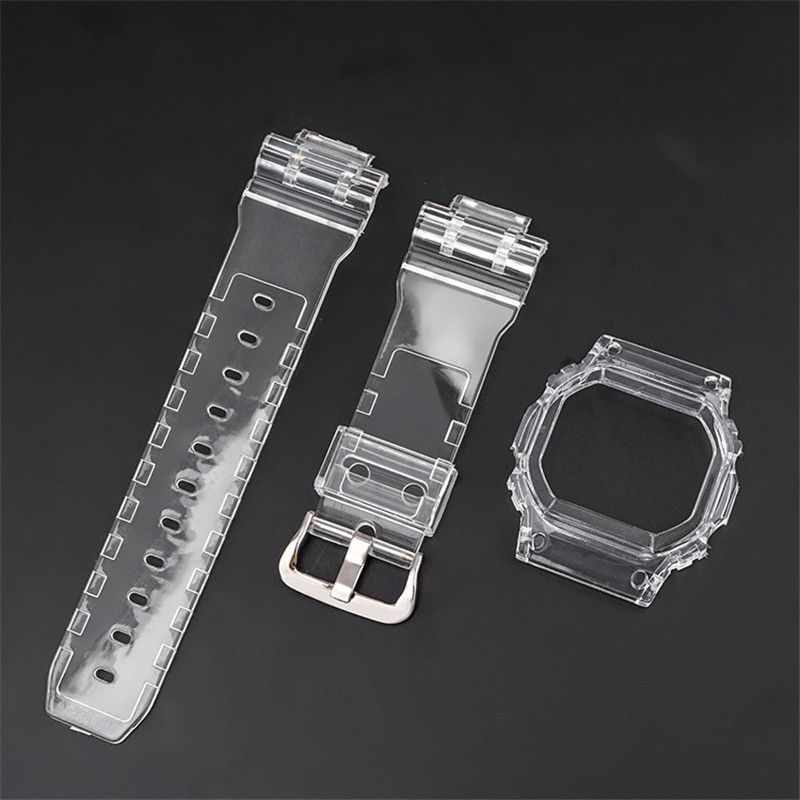 レジンウォッチ用レジンストラップ,シェル付きリストアクセサリ - Casio Watch G-Shock Dw-5600 のレビューと価格