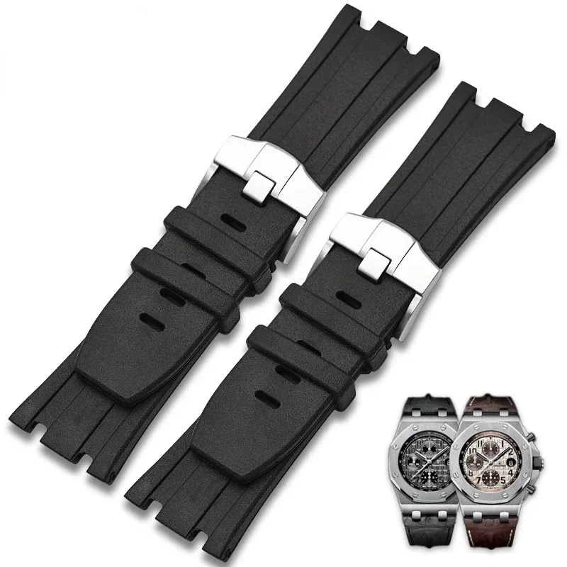 ゴム時計ストラップ オーデマとピゲ ロイヤル オーク オフシ - Audemars Piguet Watch Royal Oak Offshore のレビューと価格