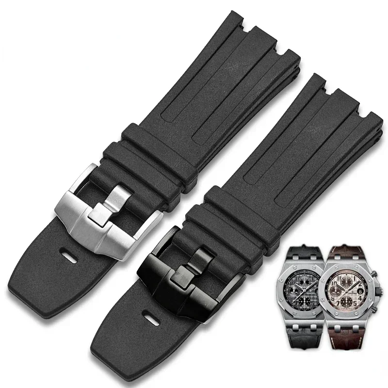 ゴム時計ストラップ オーデマとピゲ ロイヤル オーク オフシ - Audemars Piguet Watch Royal Oak Offshore のレビューと価格