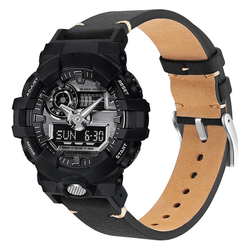 本革 16 ミリメートルストラップカシオ腕時計 G-SHOC - Casio Watch G-Shock Dw-5600 のレビューと価格