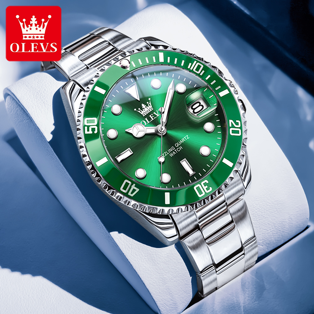 OLEVSメンズ腕時計5885Gトップブランド クラシックラ - Rolex Watch Datejust のレビューと価格