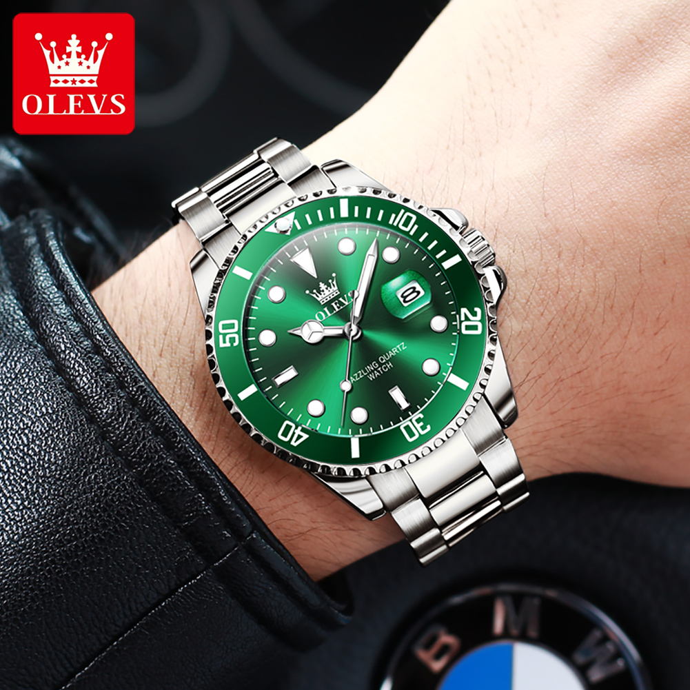 OLEVSメンズ腕時計5885Gトップブランド クラシックラ - Rolex Watch Datejust のレビューと価格