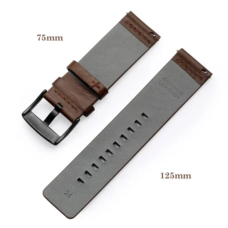 20 ミリメートル 22 ミリメートル時計バンドクイックリリ - Leather Strap Quick Release のレビューと価格