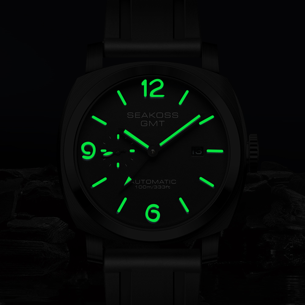 SEAKOSS 45 ミリメートルダイビング GMT 腕時計 - Seiko Watch Presage のレビューと価格