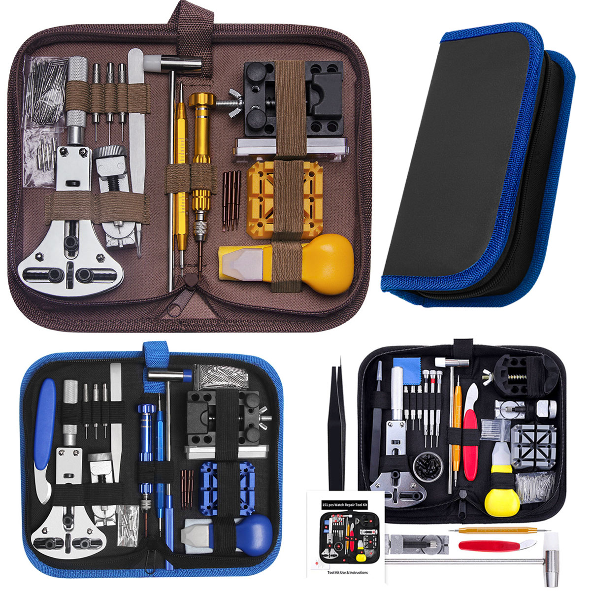 プロ仕様の時計修理ツールキット 時計電池交換ツールキット ス - Spring Bar Tool Set のレビューと価格