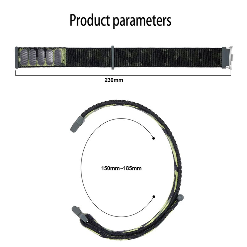 Xiaomi Mi Watch 4用ナイロンストラップ,カモ - Sport Loop Velcro のレビューと価格